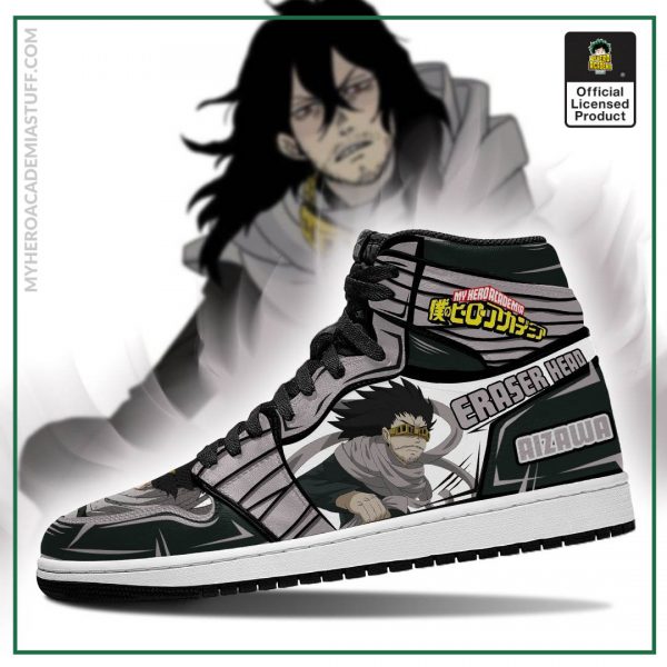 aizawa eraser head jordan sneakers custom my hero academia anime shoes mn05 gearanime 3 - BNHA Store