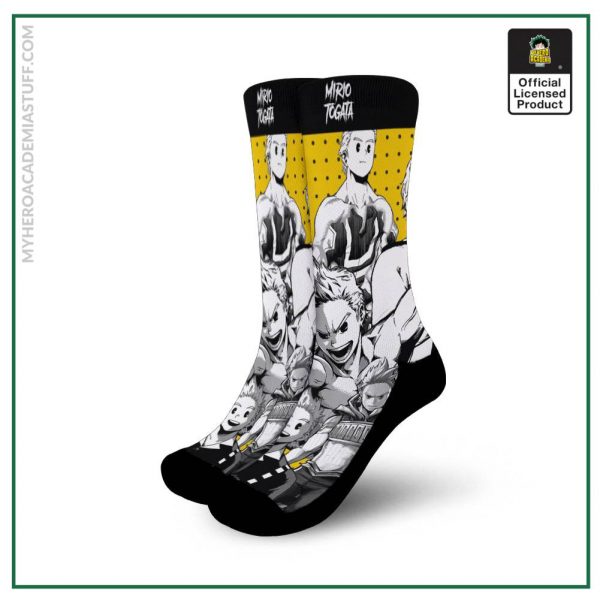 mirio togata socks my hero academia anime socks mixed manga gearanime - BNHA Store