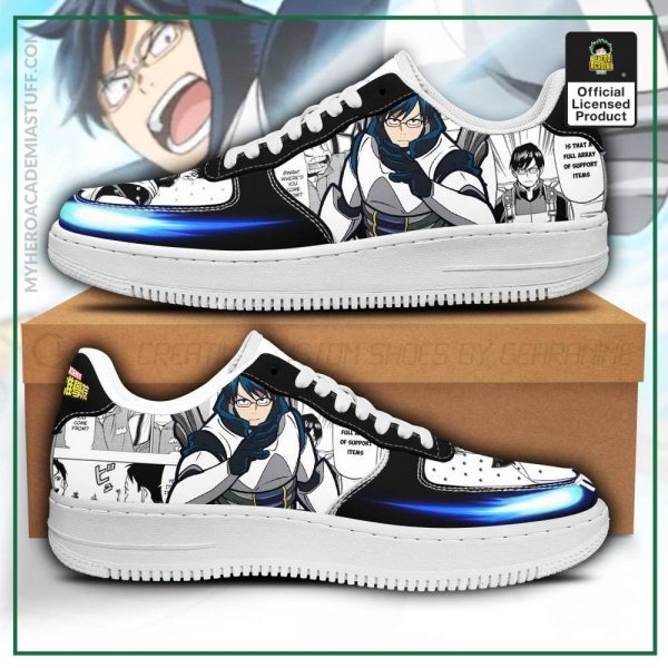 tenya lida air force sneakers custom my hero academia anime shoes fan gift pt05 gearanime - BNHA Store