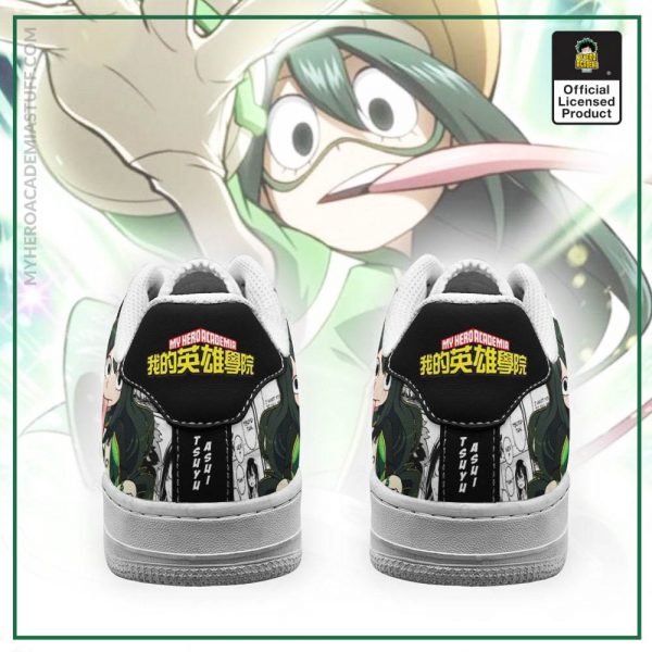 tsuyu asui air force sneakers custom my hero academia anime shoes fan gift pt05 gearanime 3 - BNHA Store
