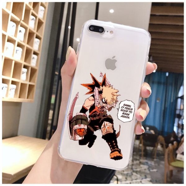 Anime My Hero Academia deku bakugou Boku no Hero Academia Phone Case For iphone 11 Pro 8 7 6 6S Plus 12 X XS MAX XR Fundas Coque